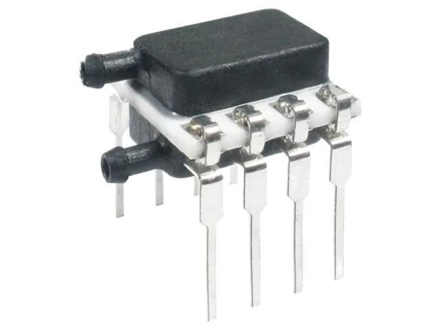 Czujnik ciśnienia, różnicowy, z konfiguracją wyjścia SPI, ‑12,5…12,5mbar, ‑20…85C, HSCDRRD005NDSA3