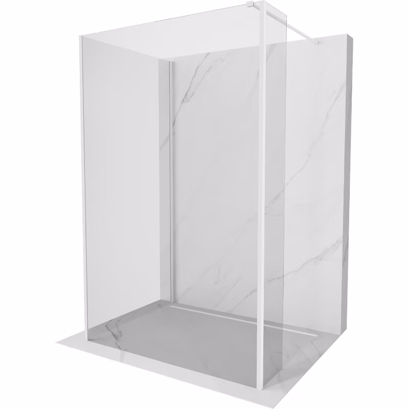 Ścianka prysznicowa Mexen Kioto biała 110x110x40 cm 800-110-110-221-20-00-040 1 szt.