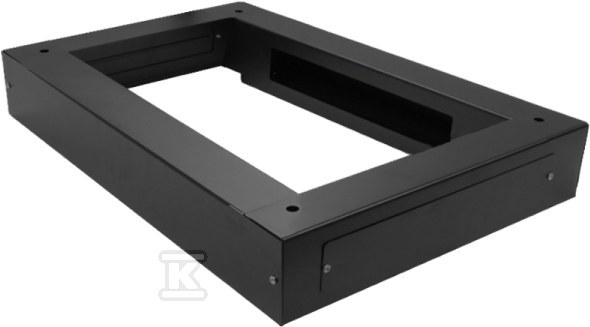 Cokół do szaf stojących 19″, szer. 600 x głęb. 1000 mm x wys. 100mm, kolor czarny Q-LANTEC SA-CS-SS-600-1000-C
