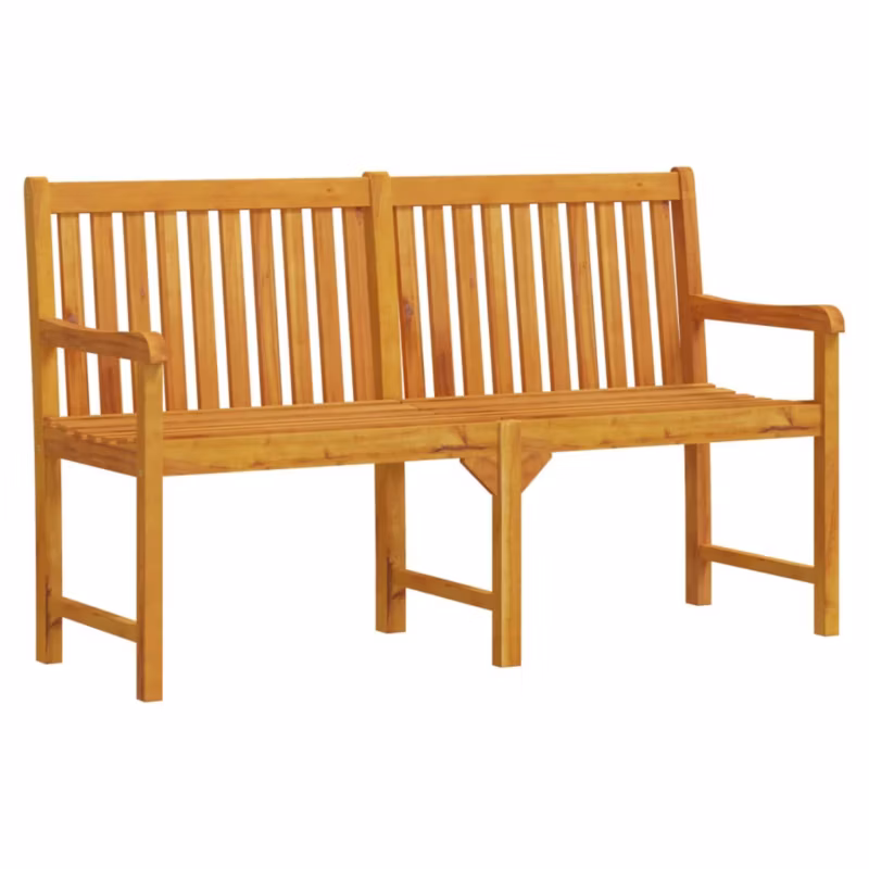 Ławka ogrodowa vidaxl 150 x 55.5 x 90 cm 316611 brąz 1 szt
