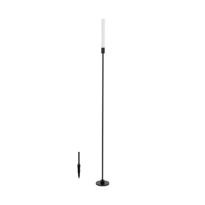 Czarna lampa ogrodowa stojąco wbijana ZOLA LED 3W 100cm IP54 11546 Nowodvorski