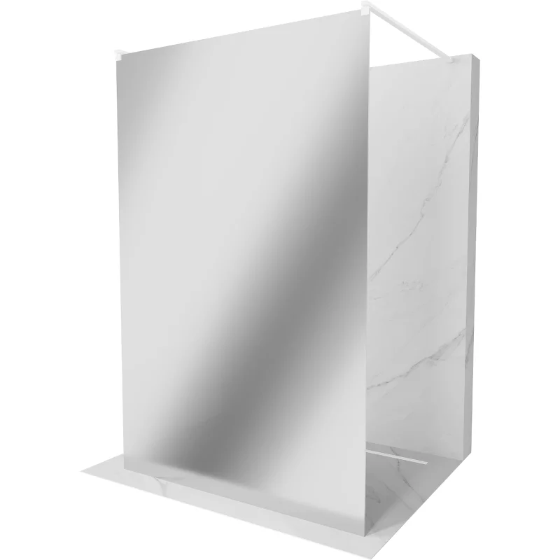 Ścianka prysznicowa Mexen Kioto biała 120×200 cm 800-120-002-20-50 1 szt.