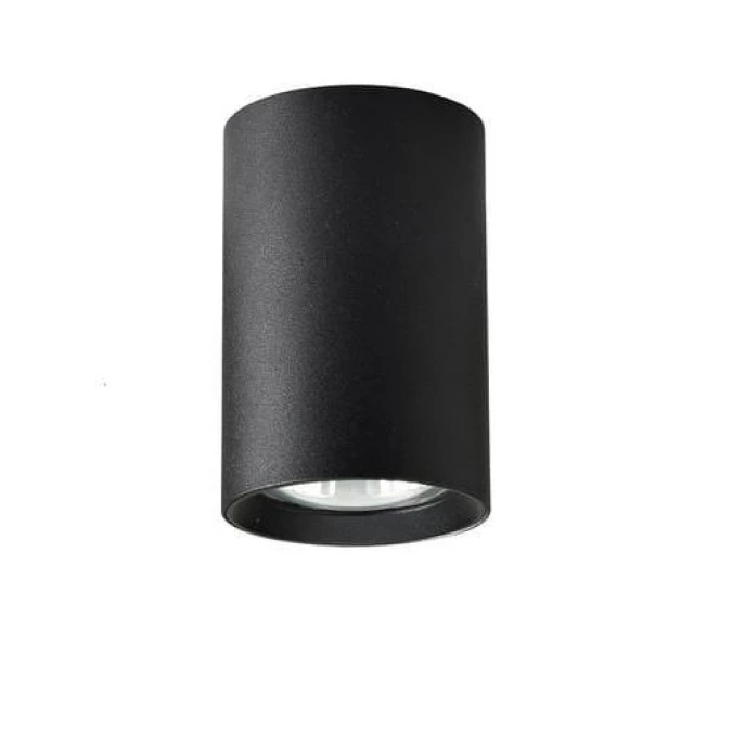 Czarny spot MANACOR 9cm do holu na GU10 LP‑232/1D ‑ 90 czarne Light Prestige