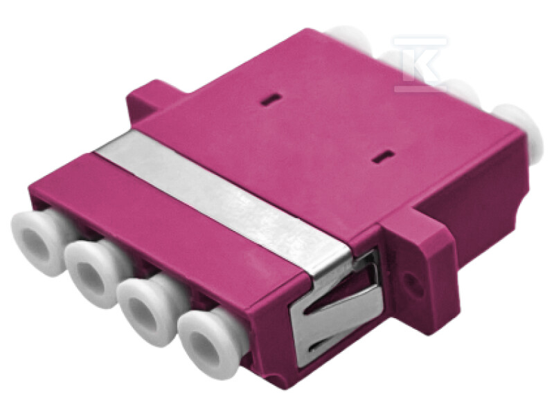 Adapter światłowodowy multimodowy OM4 LC quad ALANTEC FOA-LC-MMQ-4