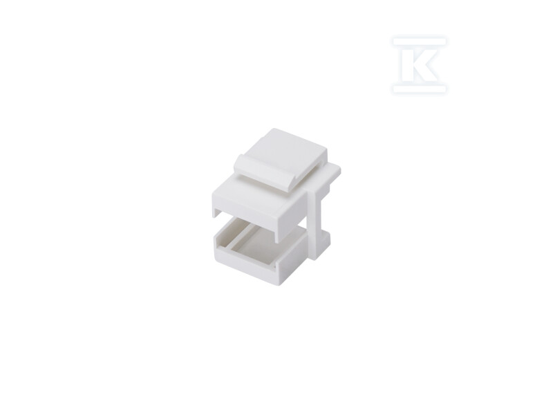 Adapter mocowania typu keystone pod adapter SC simplex / LC duplex, kolor biały ALANTEC MKA-SC-B