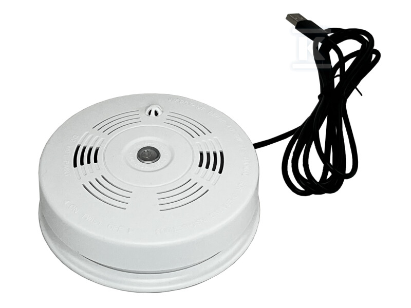 Czujnik dymu USB – przewód 2m AVIZIO POWER PZZ-A-SMOKE