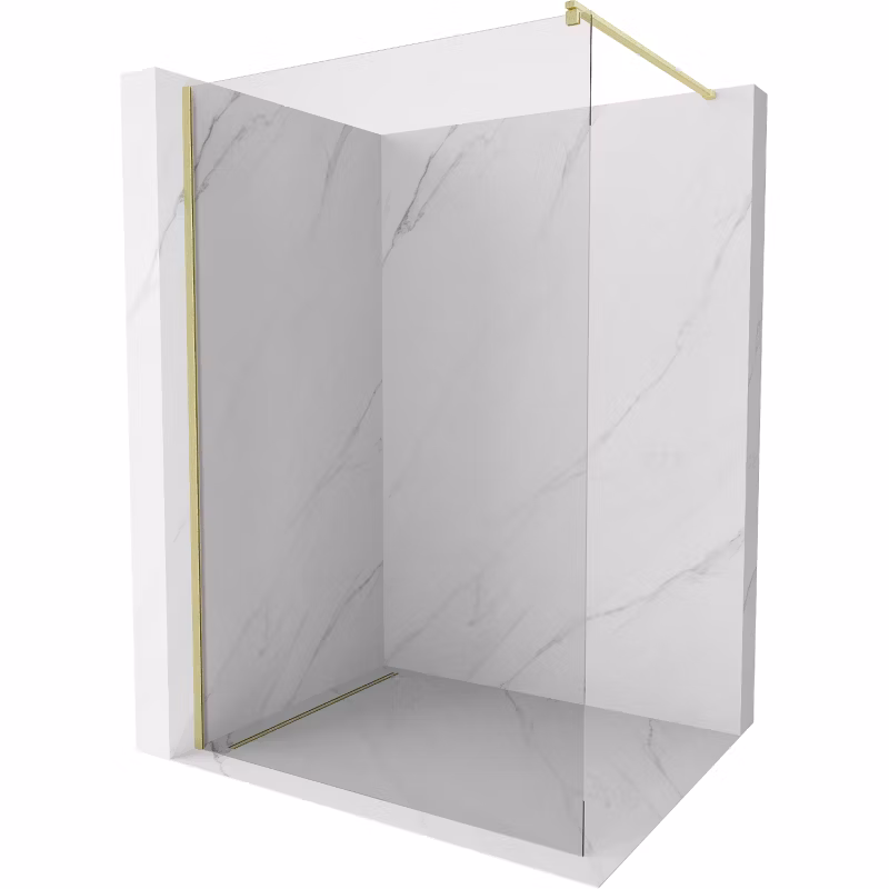 ściana prysznicowa Mexen Kioto złoty 130×200 cm 800-130-101-55-00 1 szt.