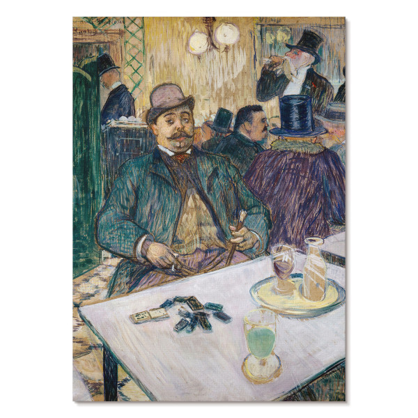 Wydruki na płótnie A1 Pan Boileau w kawiarni (1893) Henri Toulouse-Lautreca 1013924