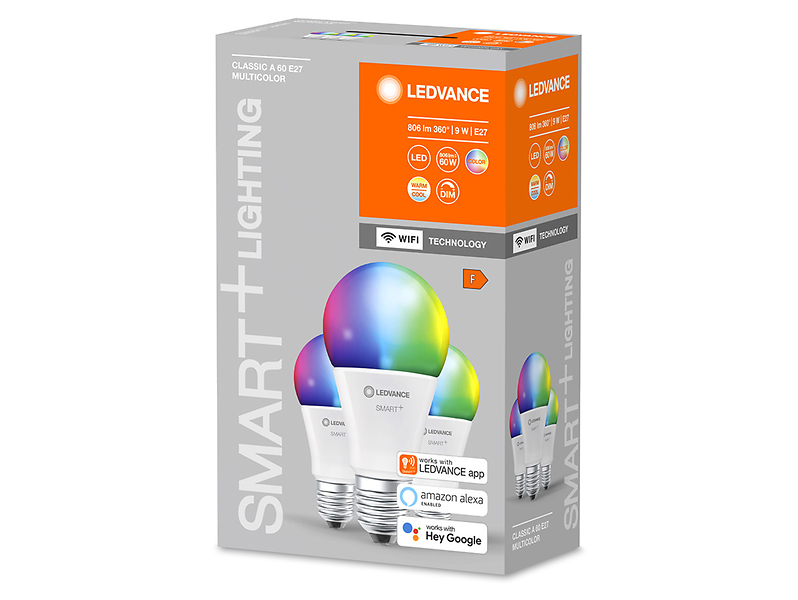 Żarówka LED SMART 3szt. E27 9W RGB 45898