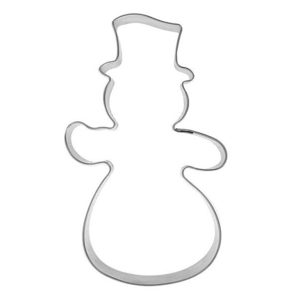 Wykrawacz do ciastek stalowy bałwan 10 cm 214015