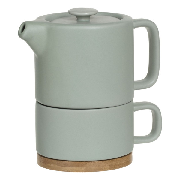 Zaparzacz do herbaty dzbanek z filiżanką 400 ml 1044916