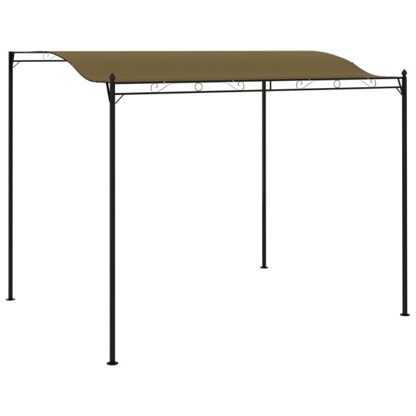 Zadaszenie, 3 x 2,4 m, kolor taupe, 180 g/m² 617104