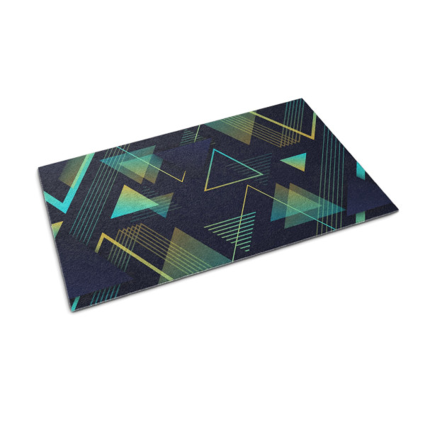 Wycieraczka zewnętrzna 90×60 Geometryczne Trójkąty modern Tulup 1024037