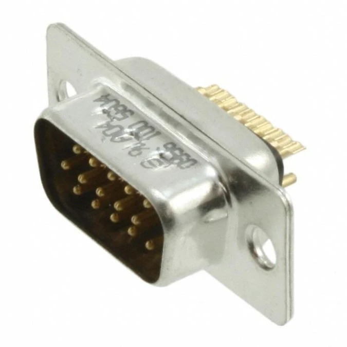 D‑Sub HD PIN: 15 wtyk męskie lutowanie Trwałość mech: 50cykli 09561005604