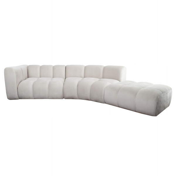 Wygodna Designerska Zaokrąglona Sofa Modułowa Royal 355 Cm – Konfiguracje 944267