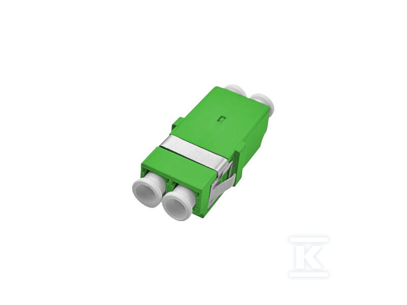 Adapter światłowodowy bezkołnierzowy jednomodowy SM LC/APC duplex ALANTEC FOA-LCA-SMDS