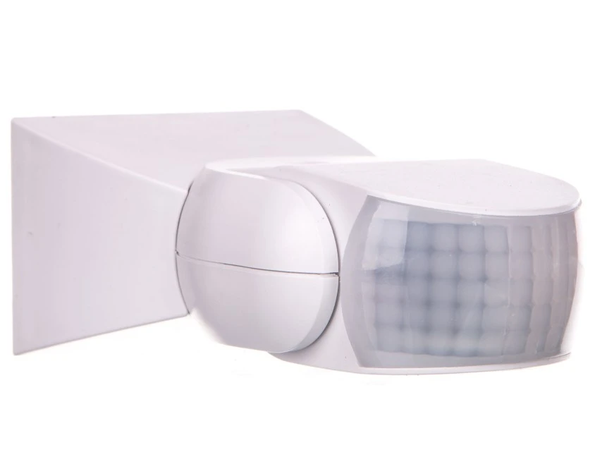Czujnik ruchu CR‑9, max 1200W, AC220‑240V, 50/60Hz, kąt działania 180*, zasięg 2‑8m 1,8‑ 2,5m, IP6