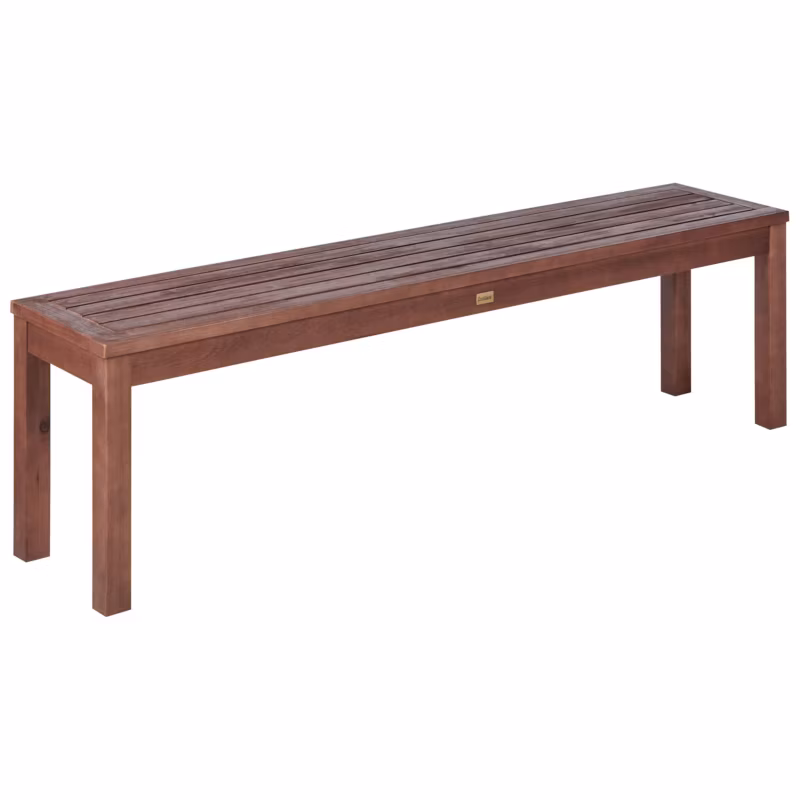 Ławka ogrodowa Tuscania 160 cm Drewno eukaliptusowe Ciemnobrązowy 1 szt.