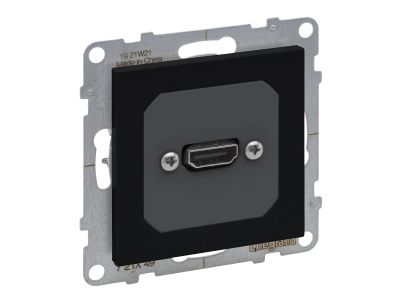 Gniazdo HDMI 1.4, czarny, Suno | 721449 Legrand