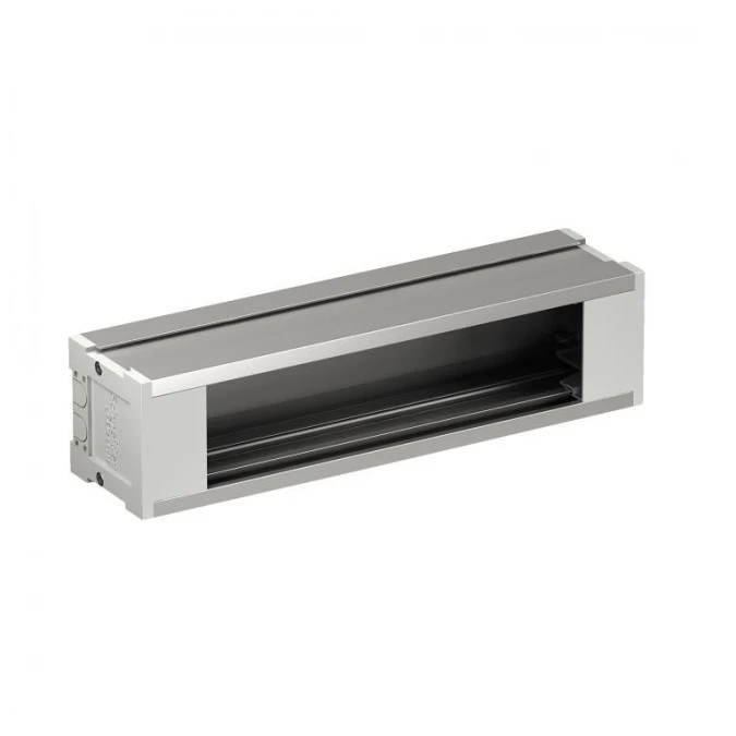 Panel biurkowy ‑ podstawowy ‑ 4‑moduły ‑ pusty Optiline 45 ISM20421