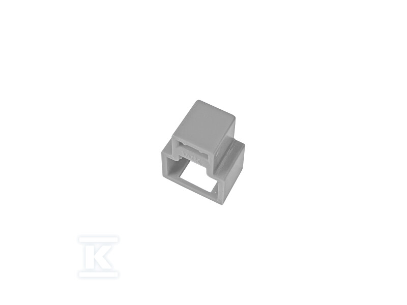 Blokada wtyku RJ45 przed nieautoryzowanym wypięciem, kolor szary (opakowanie 24 szt. + klucz) ALANTEC WT-BW-02