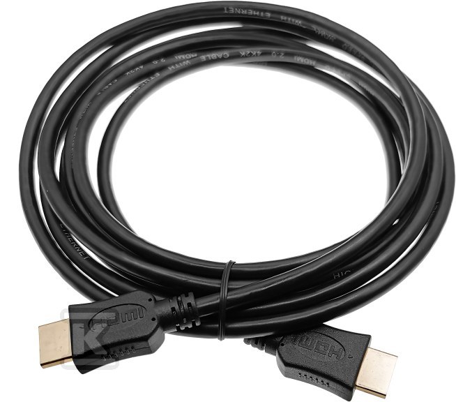 Kabel HDMI 3m v2.0 High Speed z Ethernet – ZŁOCONE złącza AVIZIO POWER AV-AHDMI-3.0