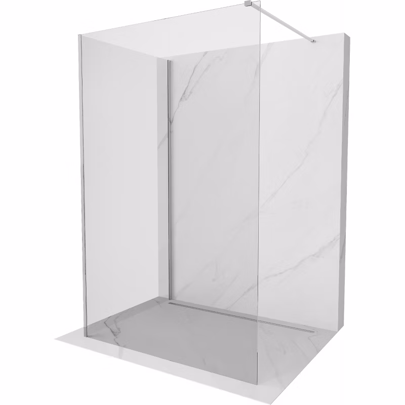 Ścianka prysznicowa Mexen Kioto chrom transparent 110×100 cm 800-110-212-01-00-100 1 szt.