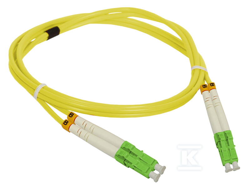 Patchcord SM LC/APC-LC/APC duplex 9/125 3.0m ALANTEC FOC-LCALCA-9SMD-3