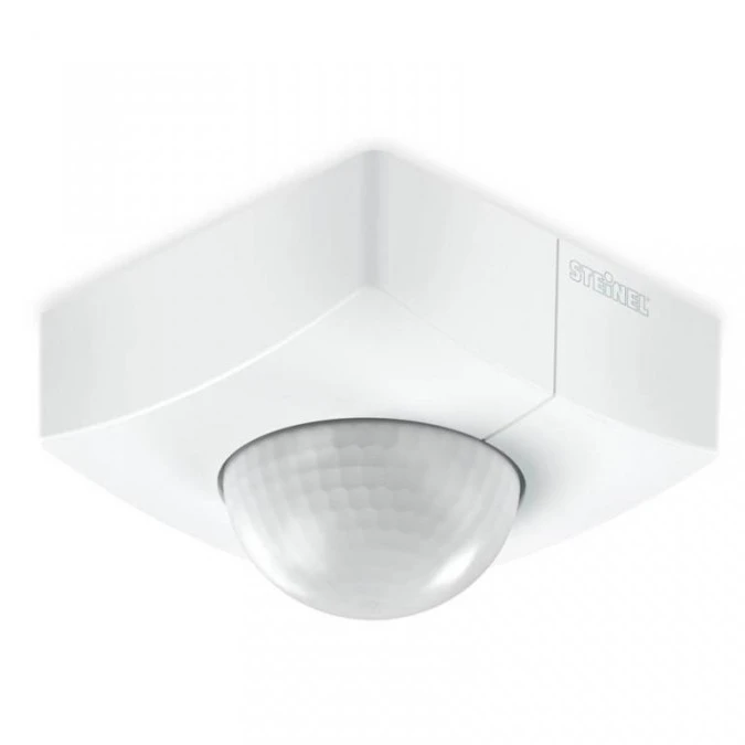 Czujnik ruchu i zmierzchu Steinel IS3360 MX HIGHBAY PF natynkowy IP54 kwadrat biały ST033583