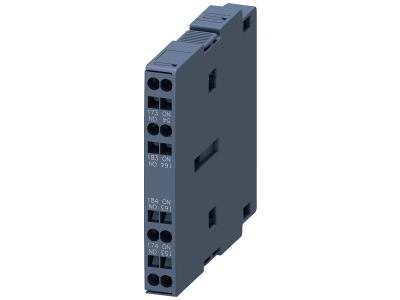 Blok łączników pomocniczych 2NO, EN50005, boczny, 10 mm, S3-S12 | 3RH1921-2KA20
