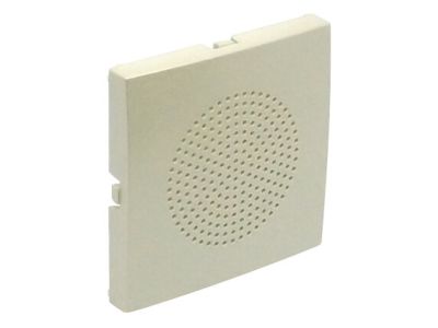 Element centralny do głośnika 2” 32Ohm oraz do dzwonka do puszki p/t 21990, perłowy, LOGUS 90 | 90710TPE Efapel