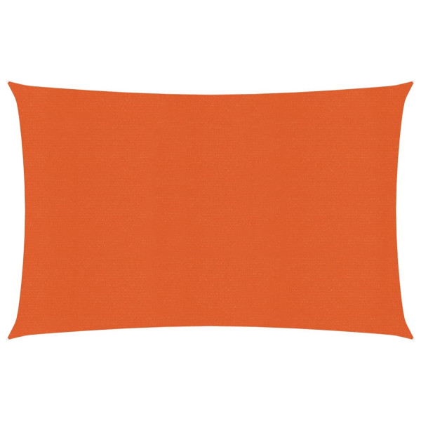Żagiel przeciwsłoneczny, 160 g/m², pomarańczowy, 3,5×4,5m, HDPE 633025
