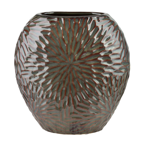 YARINE Wazon 25x12x26cm fiolet 840249