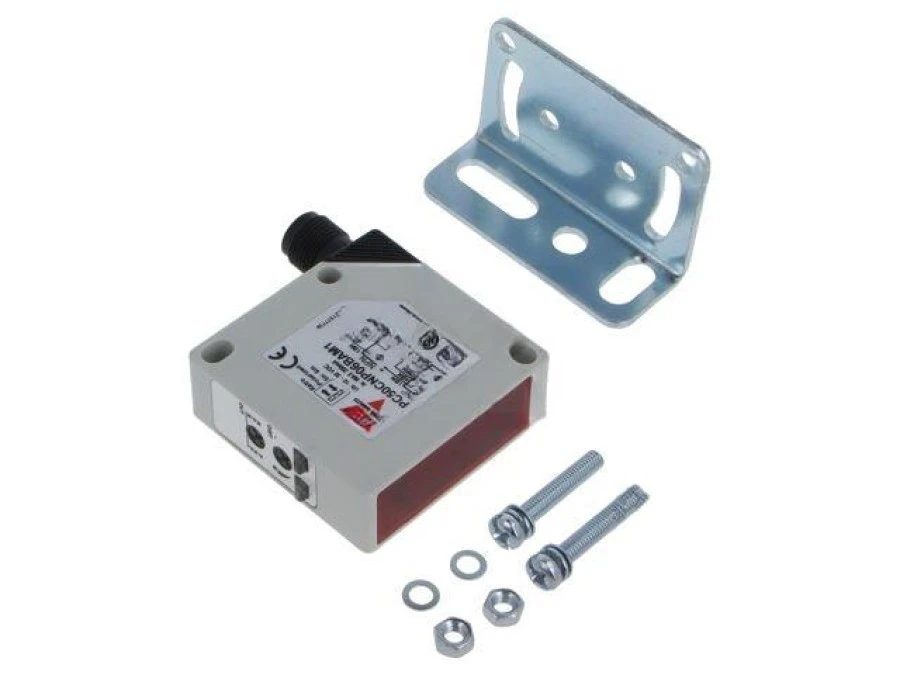 Czujnik fotoelektryczny, Czujnik fotoelektryczny, z konfiguracją wyjścia PNP/NPN/p, 6m, IP67, PC50CNP06BAM1