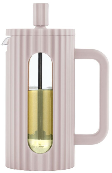 Zaparzacz do herbaty kawy szklany French Press 350 ml beżowy KLAUSBERG 652895