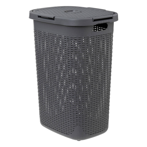 Wysoki kosz na pranie z plastiku, 60 l 149441