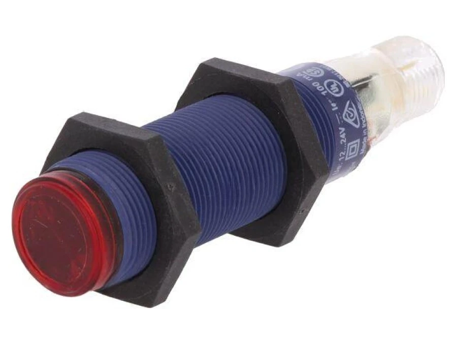Czujnik fotoelektryczny, odbiciowy z reflektorem/nadajnik-odbiornik, konfiguracja wyjścia PNP, max.0,1A, IP65,IP67, XUB0APSNM12