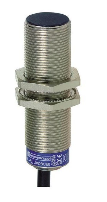 Czujnik indukcyjny M18 8mm 12‑48V DC PNP 1Z 3‑przewodowy (2m) XS618B1PAL2